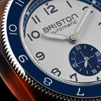 Clubmaster Legend Unisex Automatic Blue Dial Analog Leather Watch 241639.SA.T.2NV.CH