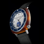 Clubmaster Legend Unisex Automatic Blue Dial Analog Leather Watch 241639.SA.T.2NV.CH