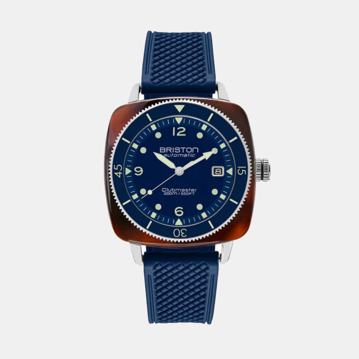 Clubmaster Diver Men Automatic Blue Dial Analog Rubber Watch 241740.SA.T.15.FNB