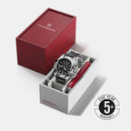 I.n.o.x. Men Quartz Black Dial Chronograph  Rubber Watch 241983