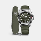 I.n.o.x. Automatic Unisex Automatic Green Dial Analog  Rubber Watch 242017.1