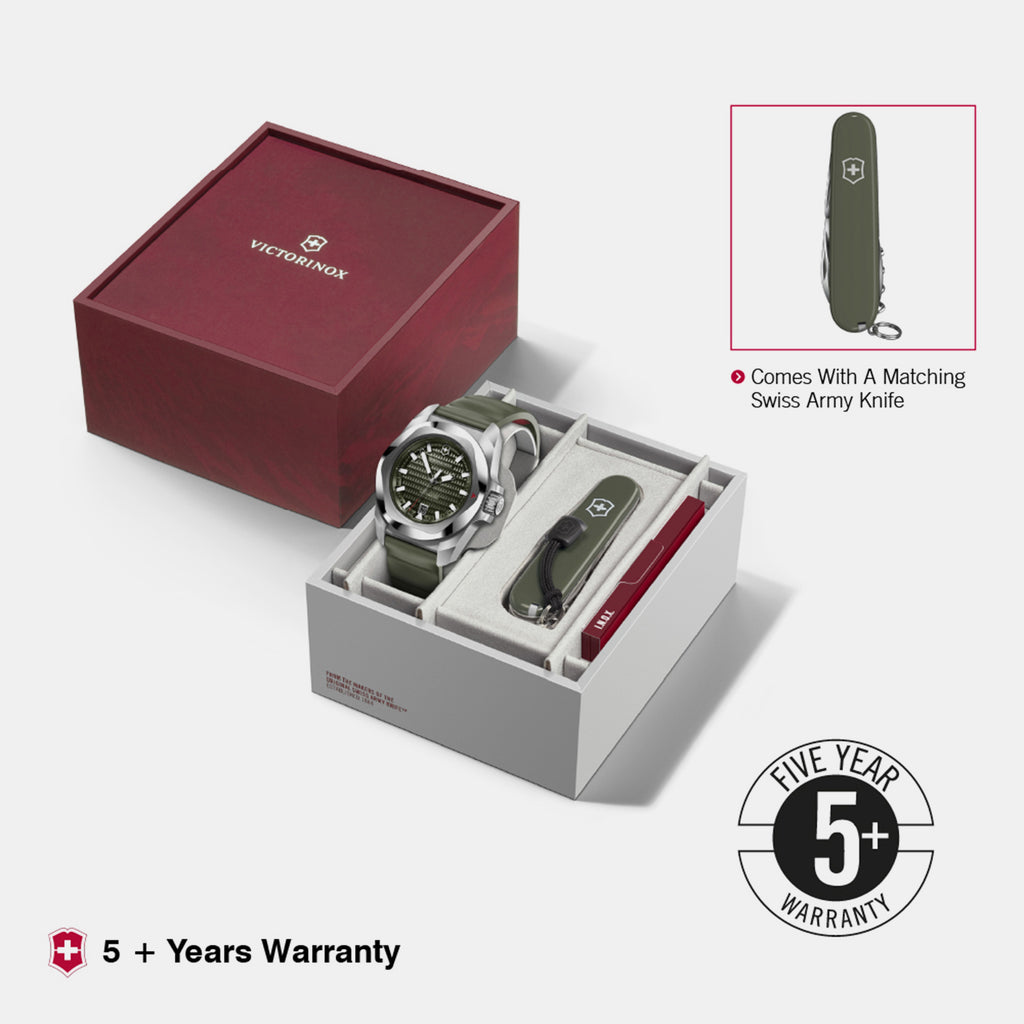 I.n.o.x. Automatic Unisex Automatic Green Dial Analog  Rubber Watch 242017.1