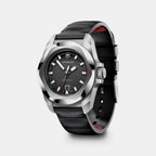 I.n.o.x Men Quartz Black Dial Analog  Rubber Watch 242028