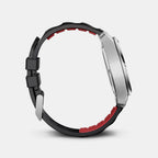 I.n.o.x Men Quartz Black Dial Analog  Rubber Watch 242028