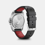 I.n.o.x Men Quartz Black Dial Analog  Rubber Watch 242028