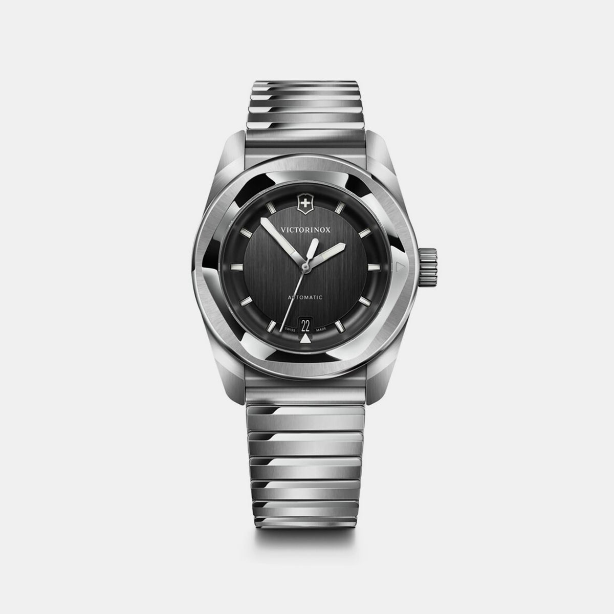 Concept One Men Mechanical Black Dial Analog  Stainless steel Watch 242059