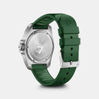 I.n.o.x. Men Quartz Green Dial Analog  Rubber Watch 242085
