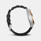 I.n.o.x. Men Quartz Black Dial Analog  Rubber Watch 242087