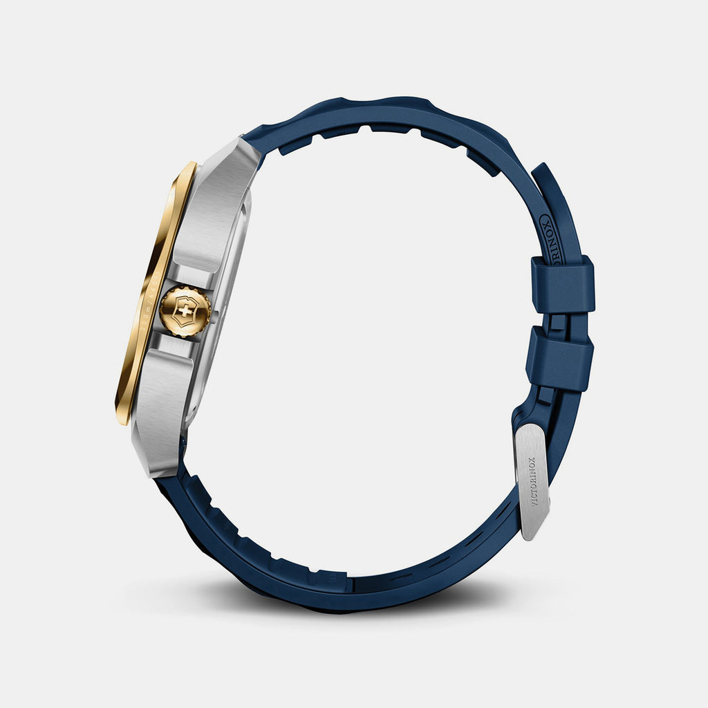 I.n.o.x. Men Quartz Blue Dial Analog  Rubber Watch 242088