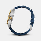 I.n.o.x. Men Quartz Blue Dial Analog  Rubber Watch 242088