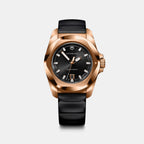 I.n.o.x. Men Quartz Black Dial Analog  Rubber Watch 242089