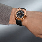 I.n.o.x. Men Quartz Black Dial Analog  Rubber Watch 242089