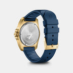 I.n.o.x. Men Quartz Blue Dial Analog  Rubber Watch 242090