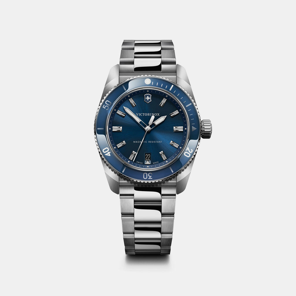 Maverick Men Quartz Blue Dial Analog  Stainless steel Watch 242095