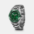 Maverick Men Quartz Green Dial Analog  Stainless steel Watch 242096