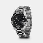 Maverick Men Quartz Black Dial Analog  Stainless steel Watch 242097