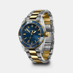 Maverick Men Quartz Blue Dial Analog  Stainless steel Watch 242100