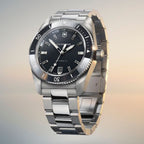 Maverick Men Mechanical Black Dial Analog  Stainless steel Watch 242105