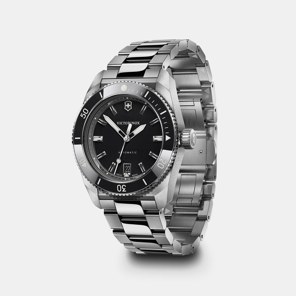 Maverick Men Mechanical Black Dial Analog  Stainless steel Watch 242105
