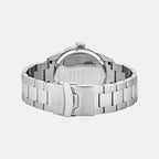 Inti Men Solar Green Dial Analog Stainless Steel Watch 244H171