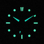 Inti Men Solar Green Dial Analog Stainless Steel Watch 244H171
