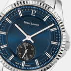 Pierre Lannier Metropolitain Men Quartz Blue Dial Analog Stainless Steel Watch 246G161-2