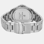 Pierre Lannier Metropolitain Men Quartz Green Dial Analog Stainless Steel Watch 246G171-4