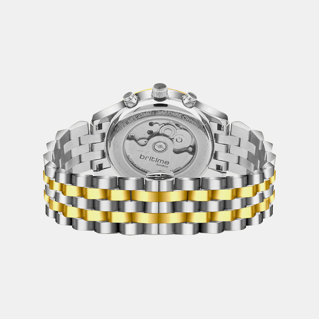 Imperion Men Automatic Silver Dial Analog Stainless Steel Watch 247-M11404