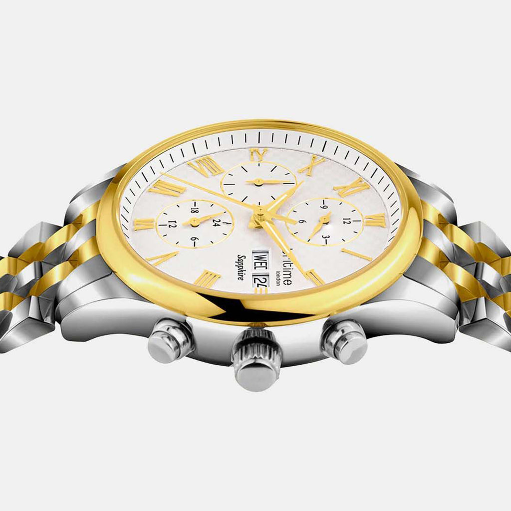 Imperion Men Automatic Silver Dial Analog Stainless Steel Watch 247-M11404