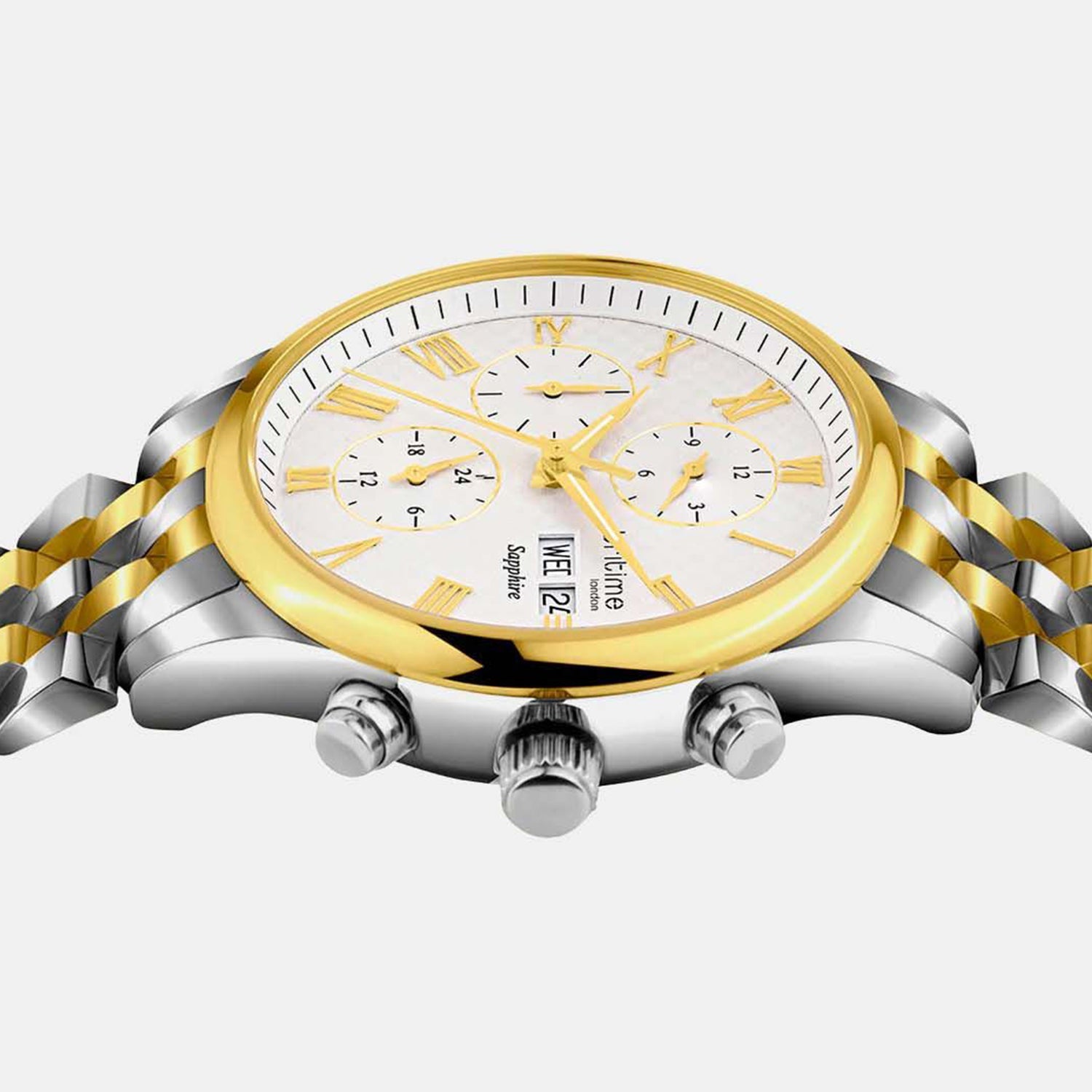 Imperion Men Automatic Silver Dial Analog Stainless Steel Watch 247-M11404