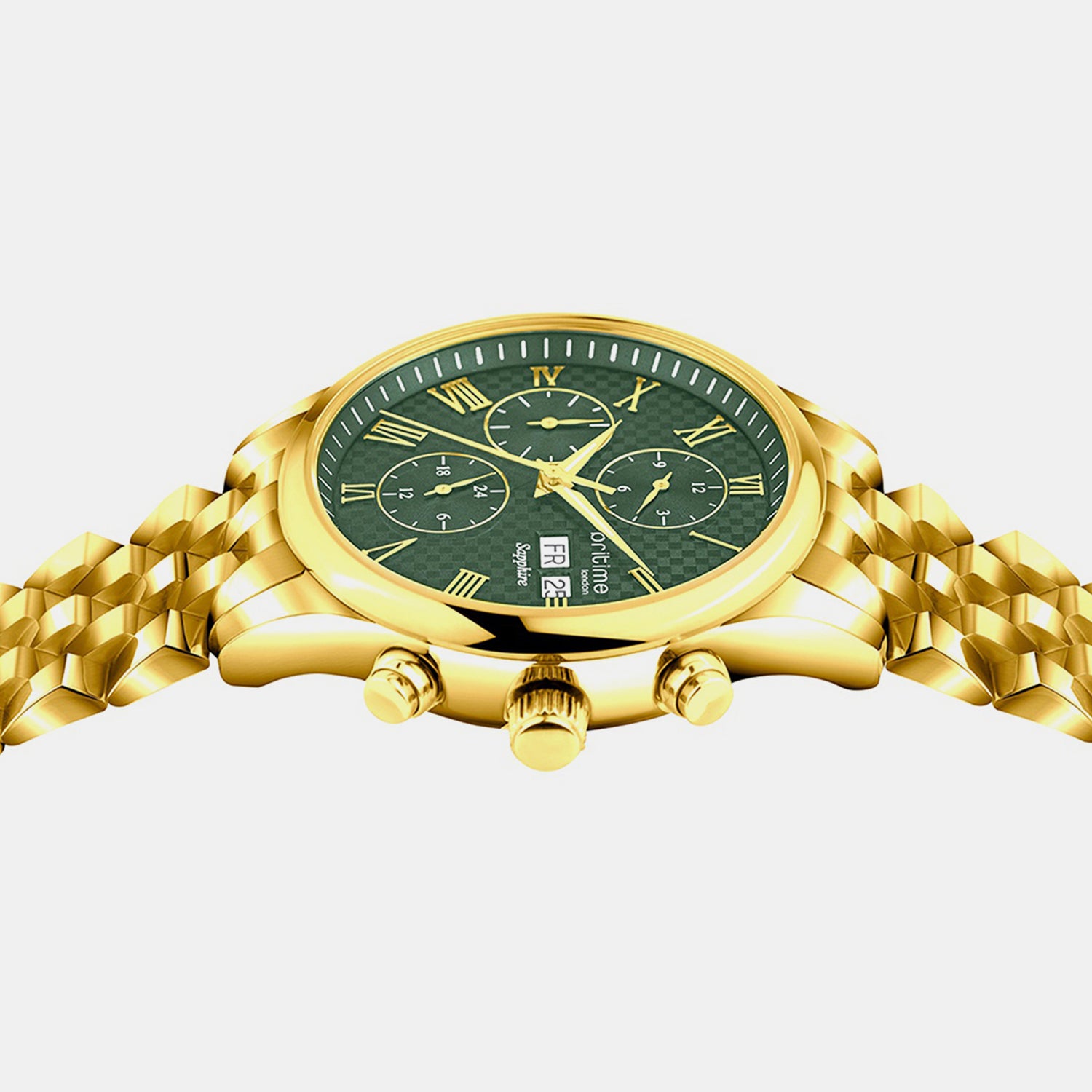 Imperion Men Automatic Green Dial Analog Stainless Steel Watch 247-M21402