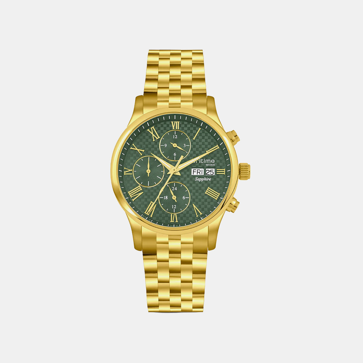 Imperion Men Automatic Green Dial Analog Metal Watch 247-M21402