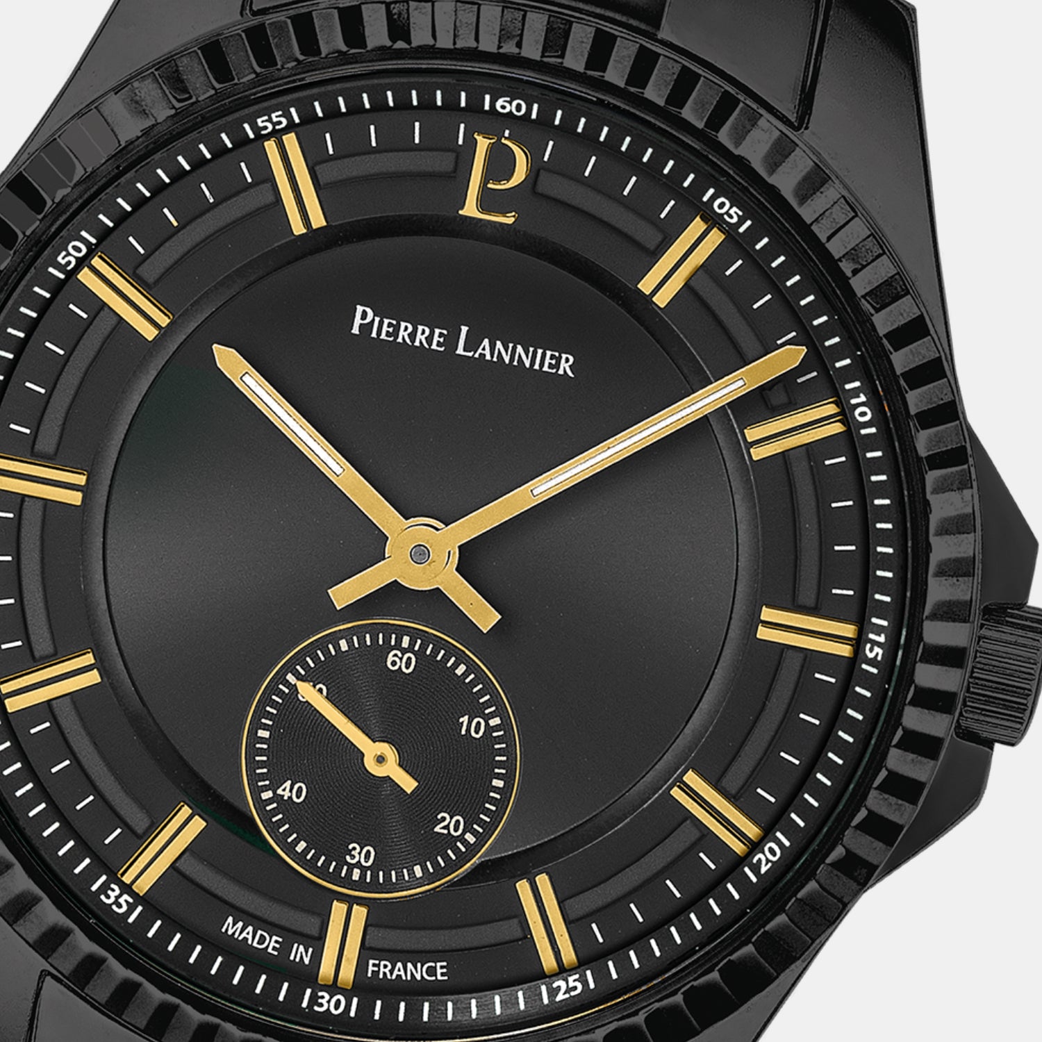 Metropolitain Men Quartz Black Dial Analog Stainless Steel Watch 248D439