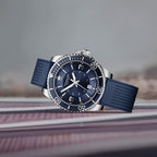 Maverick Men Quartz Blue Dial Analog  Rubber Watch 249184