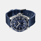 Maverick Men Quartz Blue Dial Analog  Rubber Watch 249184