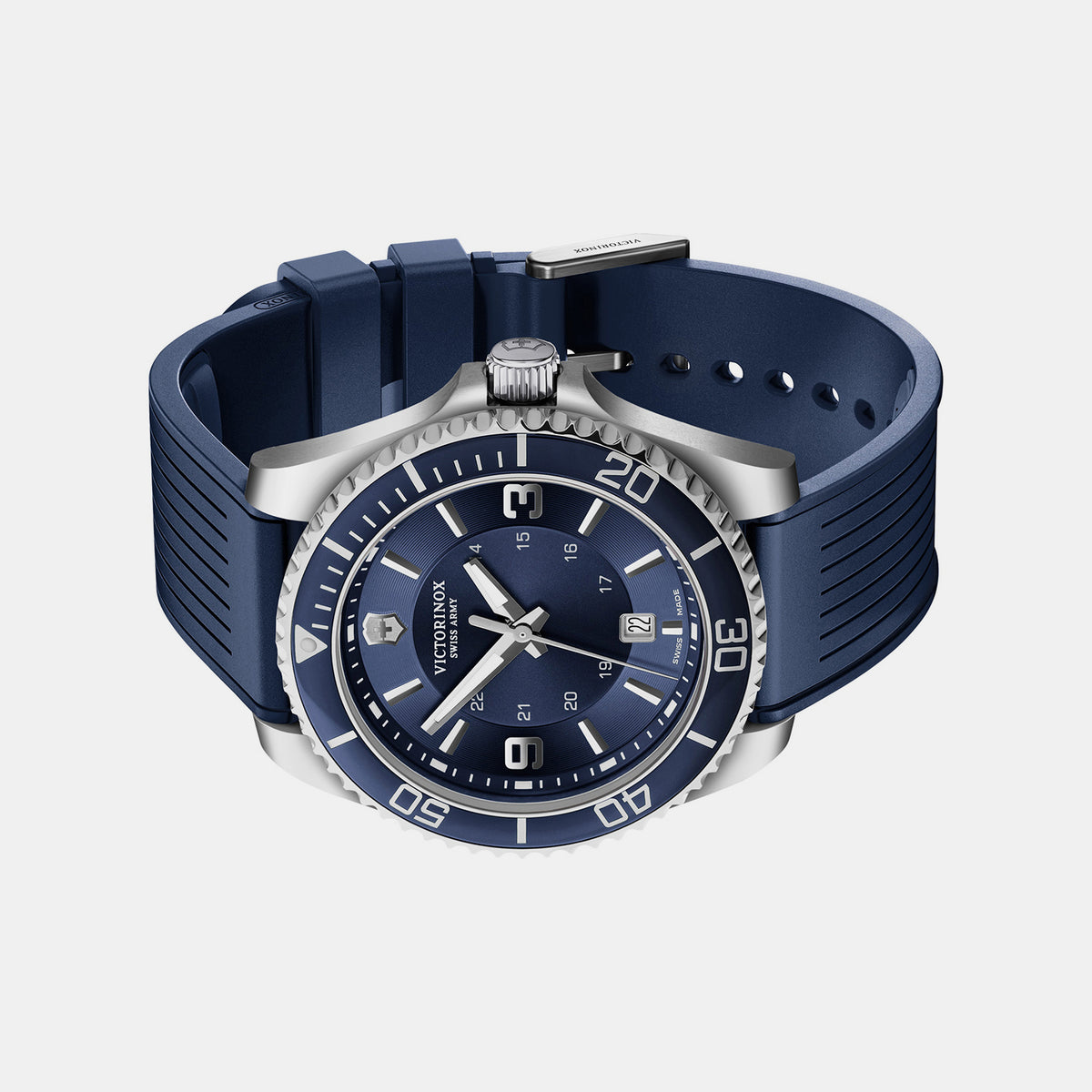 Maverick Men Quartz Blue Dial Analog  Rubber Watch 249184