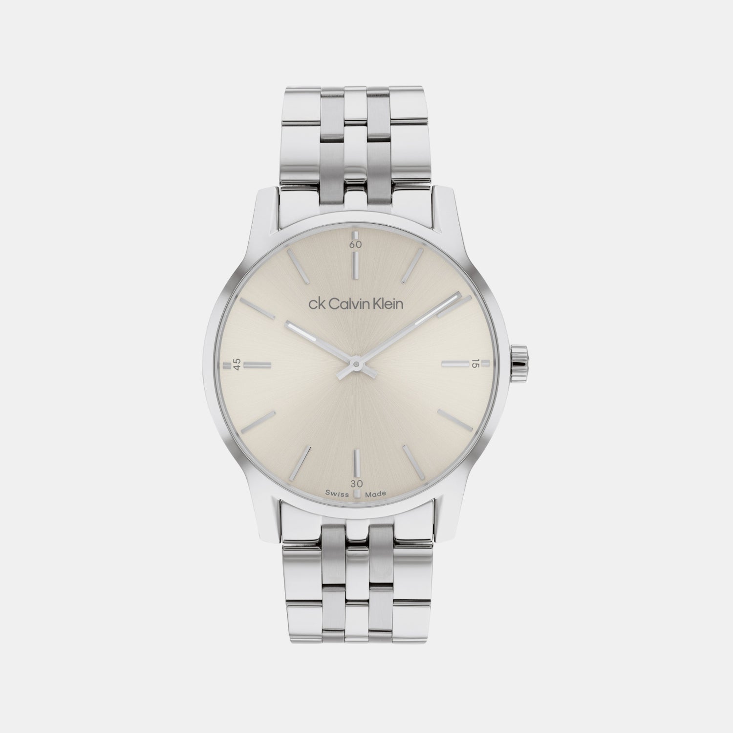 Calvin Klein Round Silver Analog watch