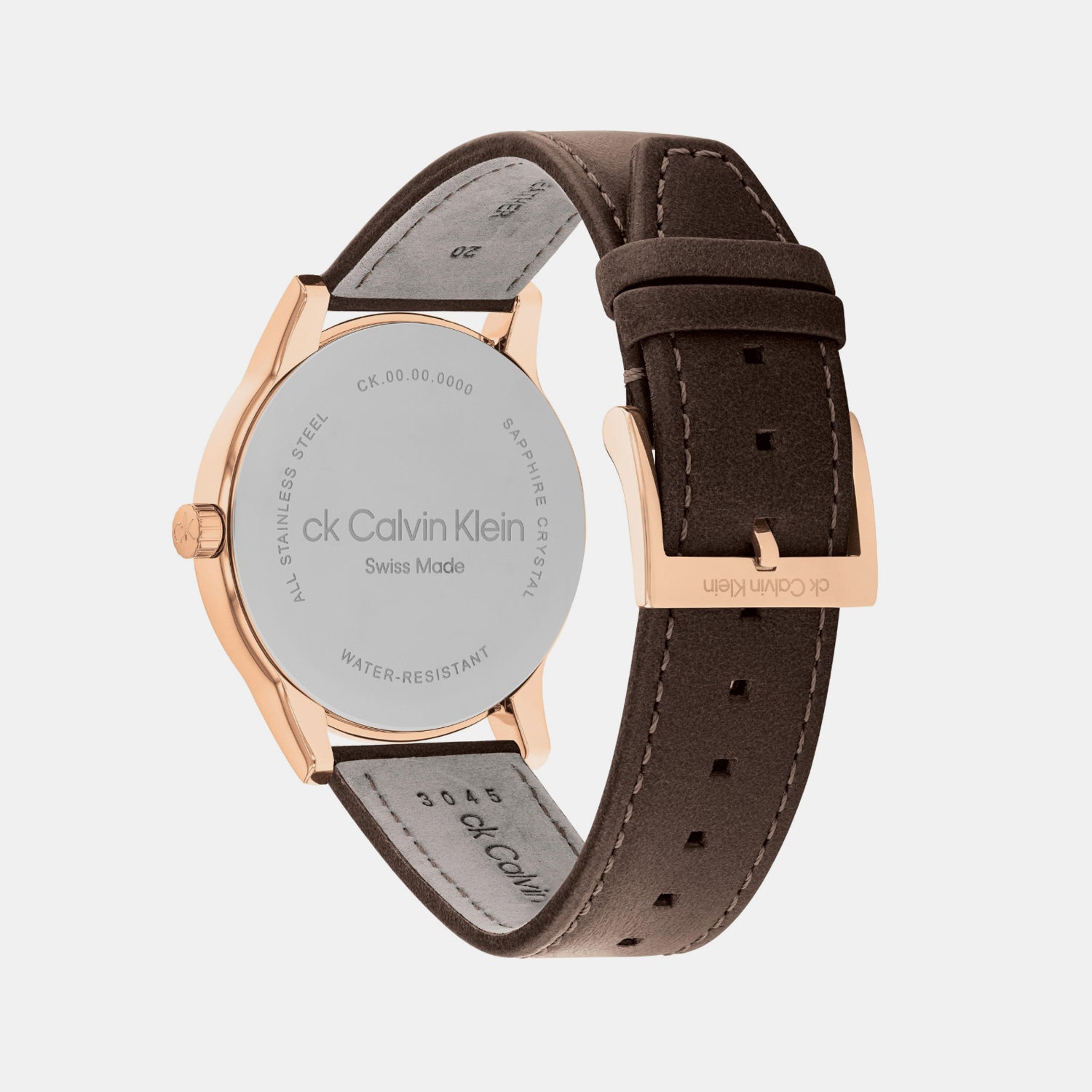 Calvin Klein Unisex Round Blue watch