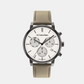 Calvin Klein Round White Chronograph watch