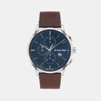 Calvin Klein Round Blue Chronograph watch