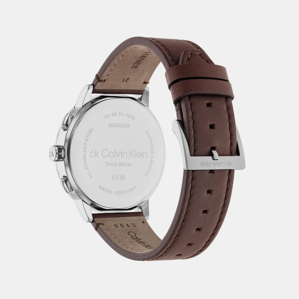Calvin Klein Men Round Blue watch