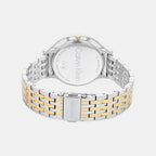 Timeless Women Quartz Silver Dial Analog Stainless Steel Watch 25100002