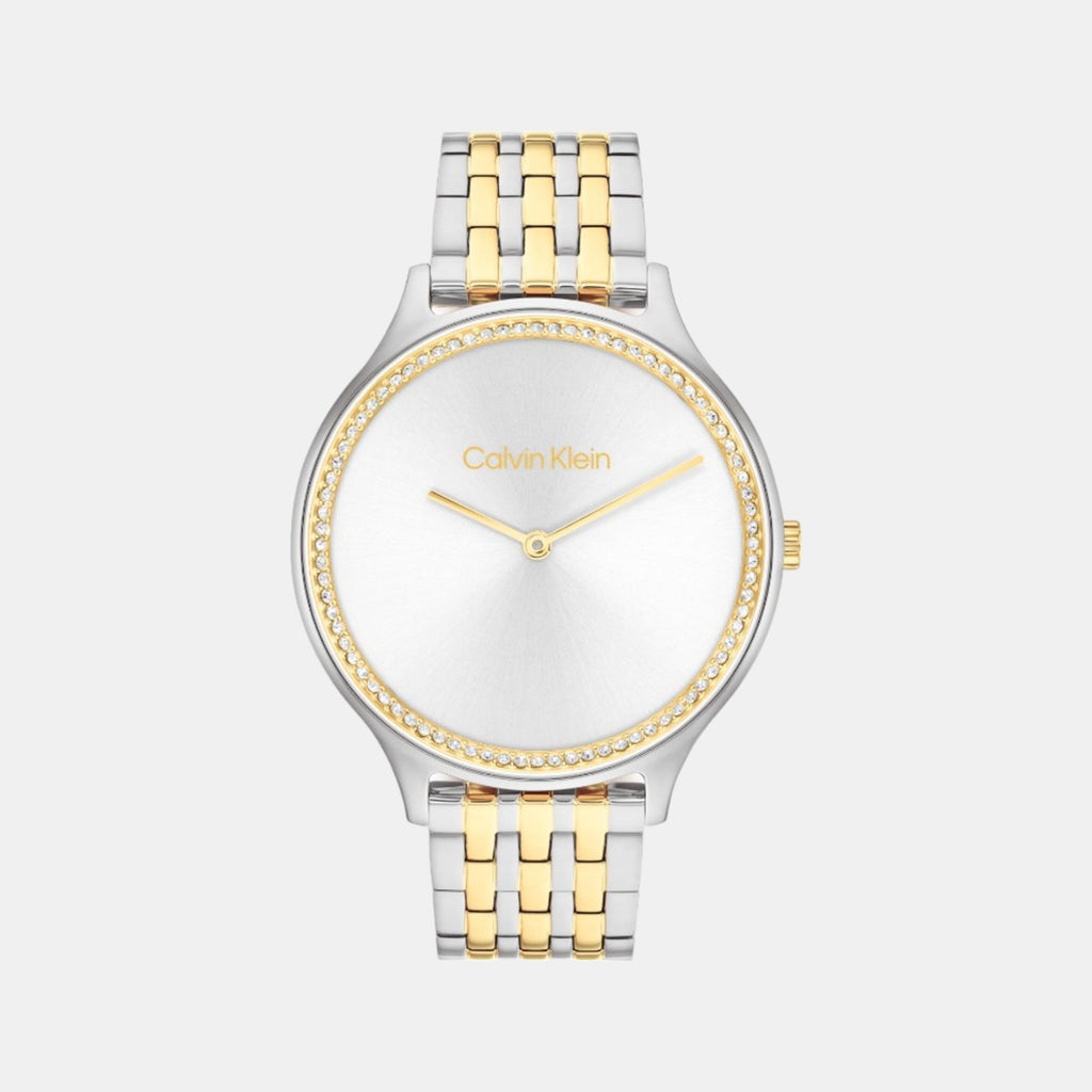 Calvin Klein Round Silver Analog watch