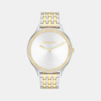 Calvin Klein Round Silver Analog watch