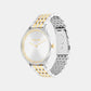 Quartz Women Analog Silver White Stainless Steel Watch 25100002