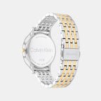 Calvin Klein Women Round Silver watch