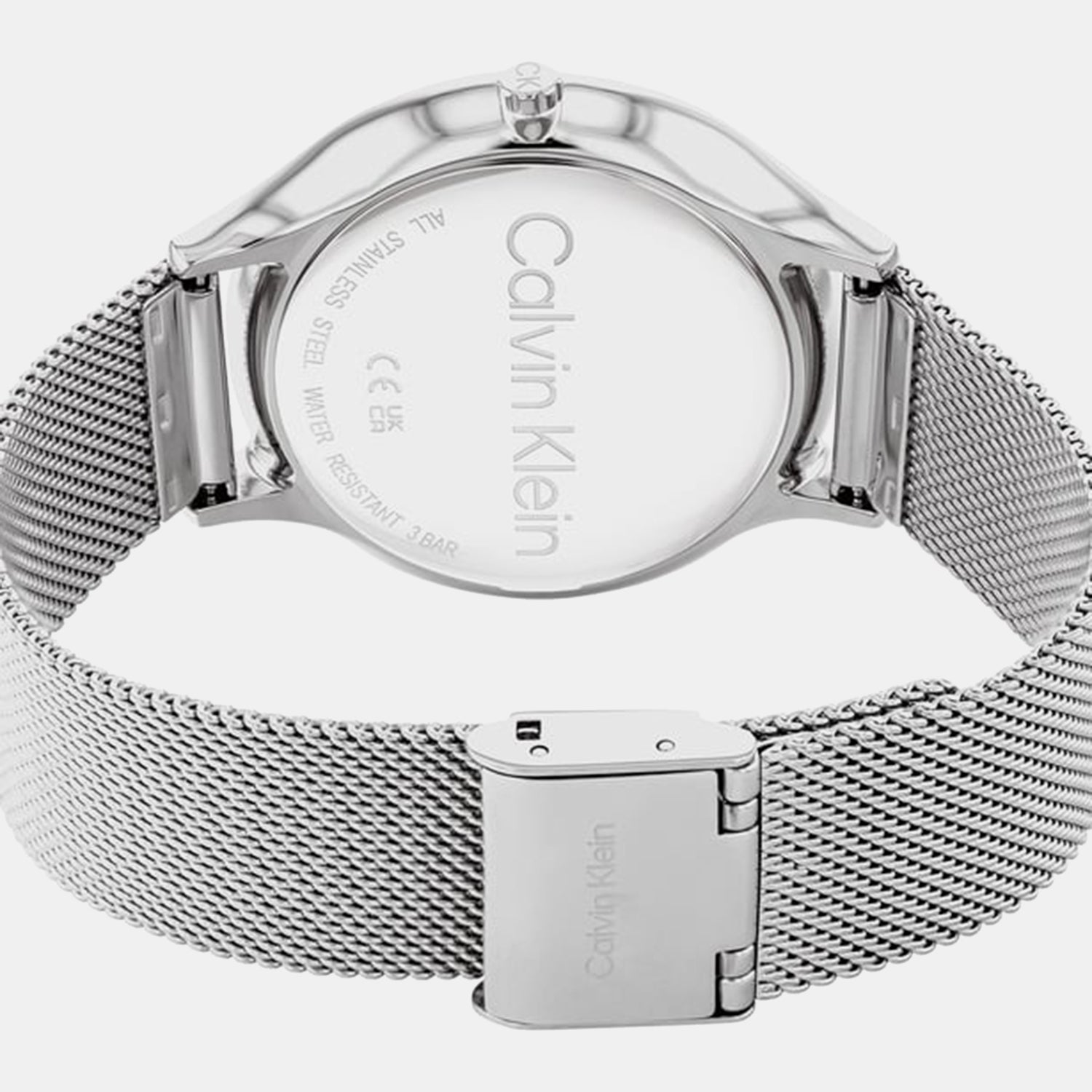 Timeless Women Quartz Pink Dial Analog Mesh Watch 25100004