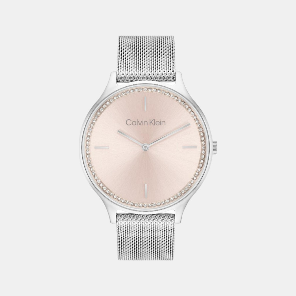 Calvin Klein Round Pink Analog watch