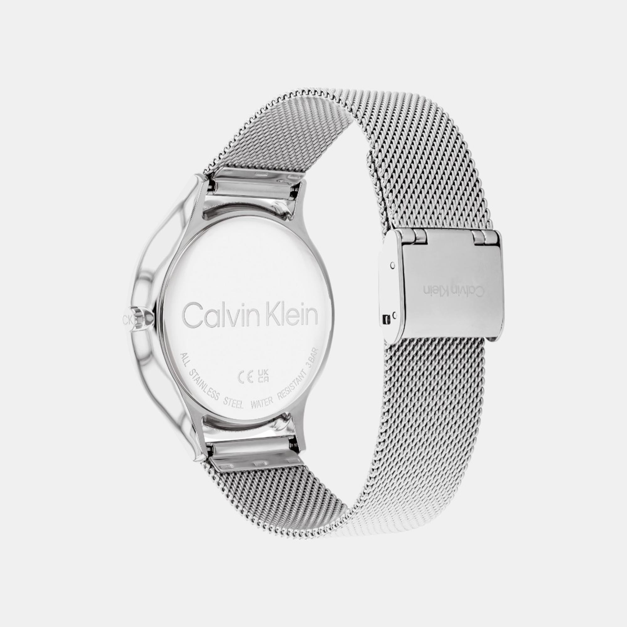 Calvin Klein Women Round Pink watch