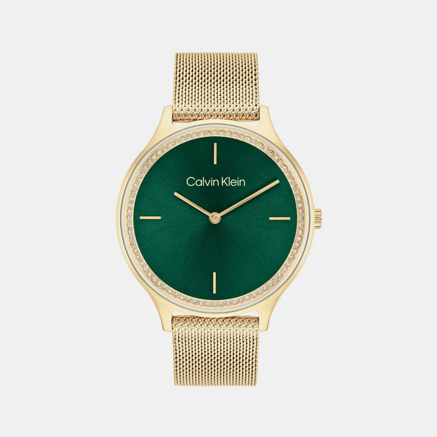 Calvin Klein Round Dark Green Analog watch